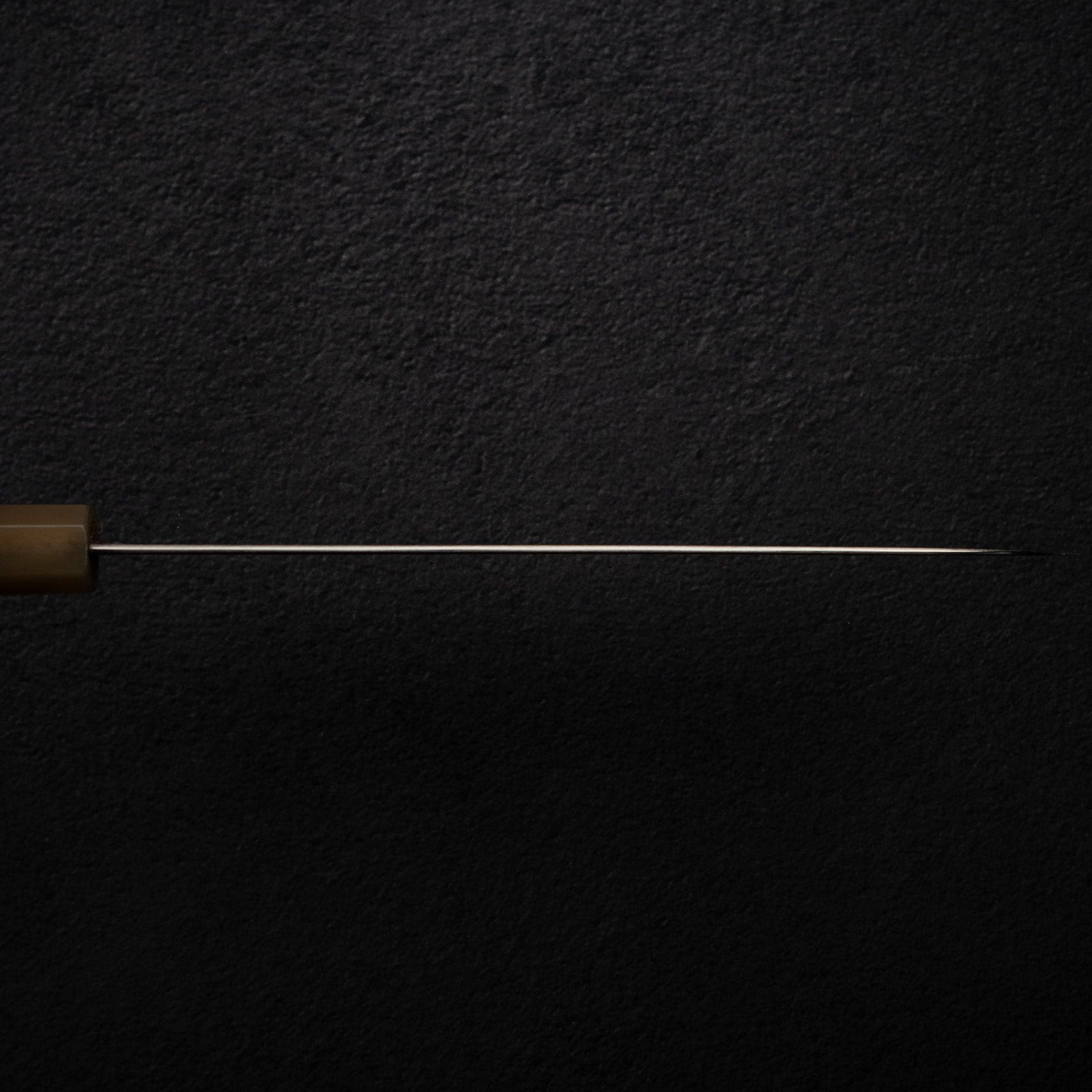 DSC_1853.jpg Hatsukokoro Hinotori V-Toku 2 Gyuto 210mm Rainbow Damascus Finish, view 10