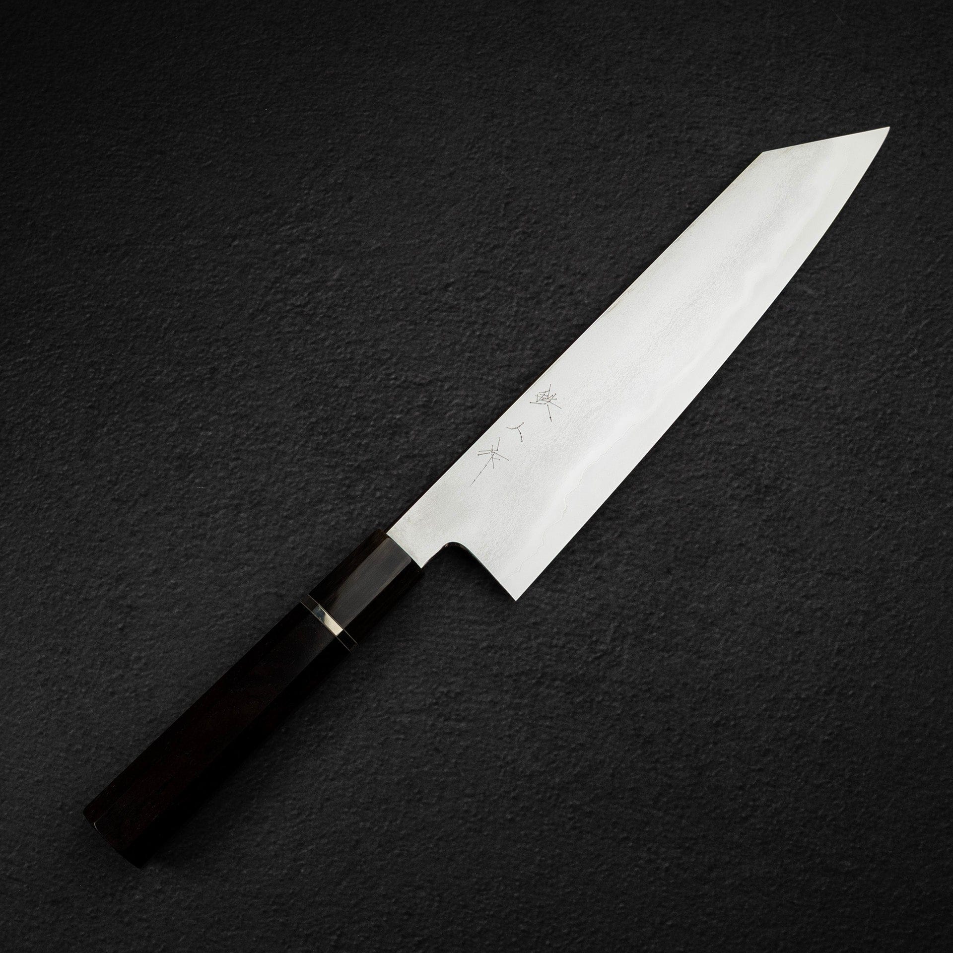DSC_2093.jpg Tetsujin Ginsan Tanryusen (Metal Flow) K-Tip Gyuto 240mm, view 4