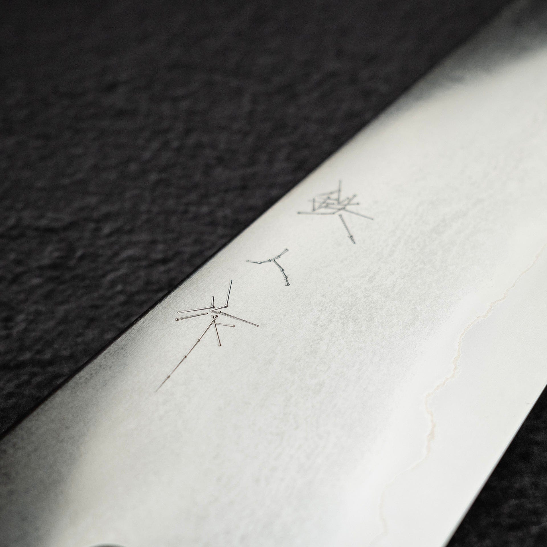 DSC_2095.jpg Tetsujin Ginsan Tanryusen (Metal Flow) K-Tip Gyuto 240mm, view 7