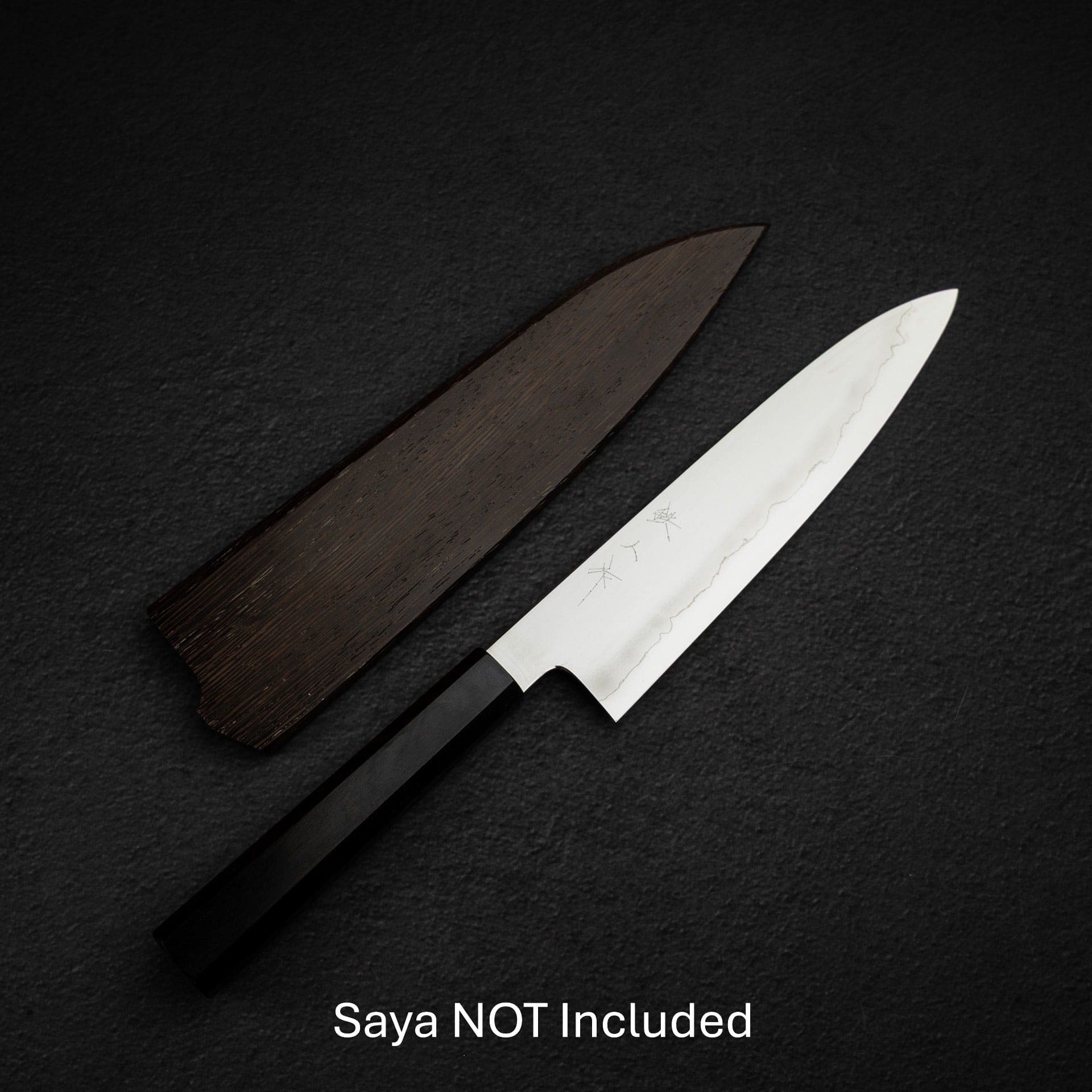 DSC_2126.jpg Tetsujin Ginsan Ukiba Gyuto 210mm Ebony Handle, view 8