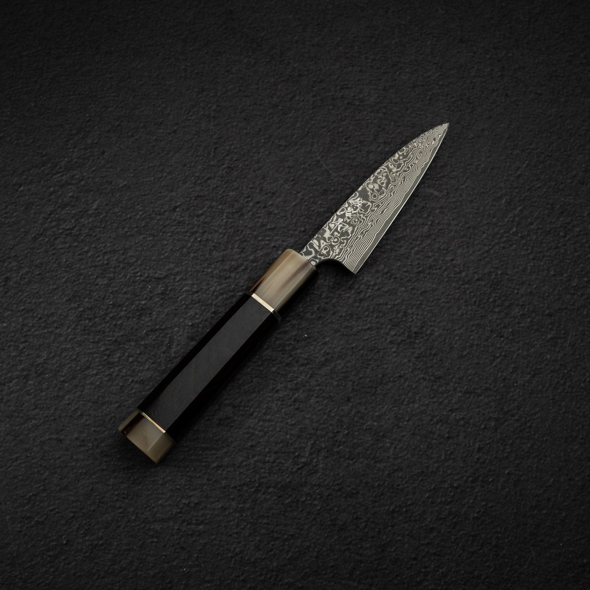 DSC_2179.jpg Takeshi Saji SG2 Black Damascus Paring 90mm, view 2
