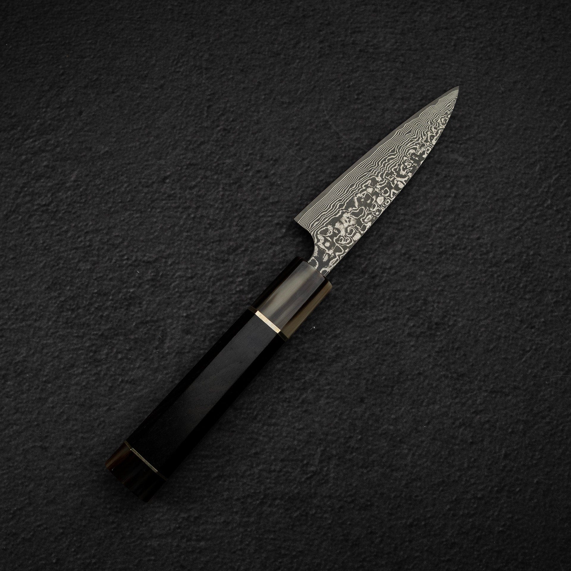 DSC_2185.jpg Takeshi Saji SG2 Black Damascus Paring 90mm, view 5