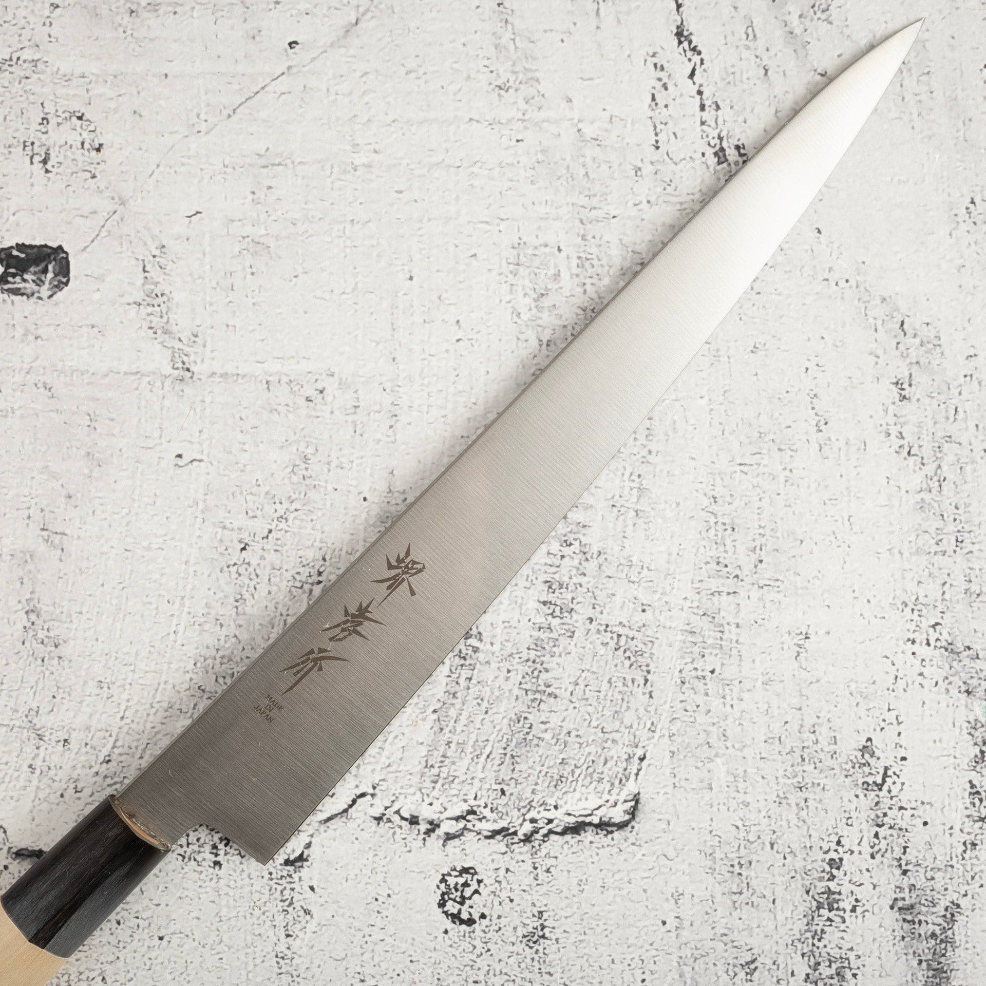 DSC_7338.jpg Sakai Takayuki INOX Sujihiki 240mm WA Handle, view 2