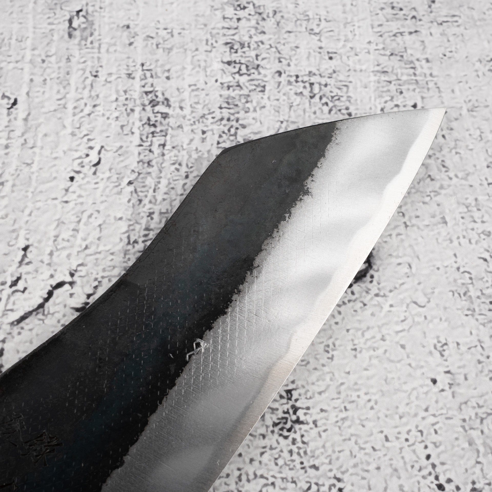 HatsukokoroKuronamiHakataK-tipNakiri-20250731-09.jpg Hatsukokoro Kuronami Blue 2 Hakata Style Bunka 165mm, view 5