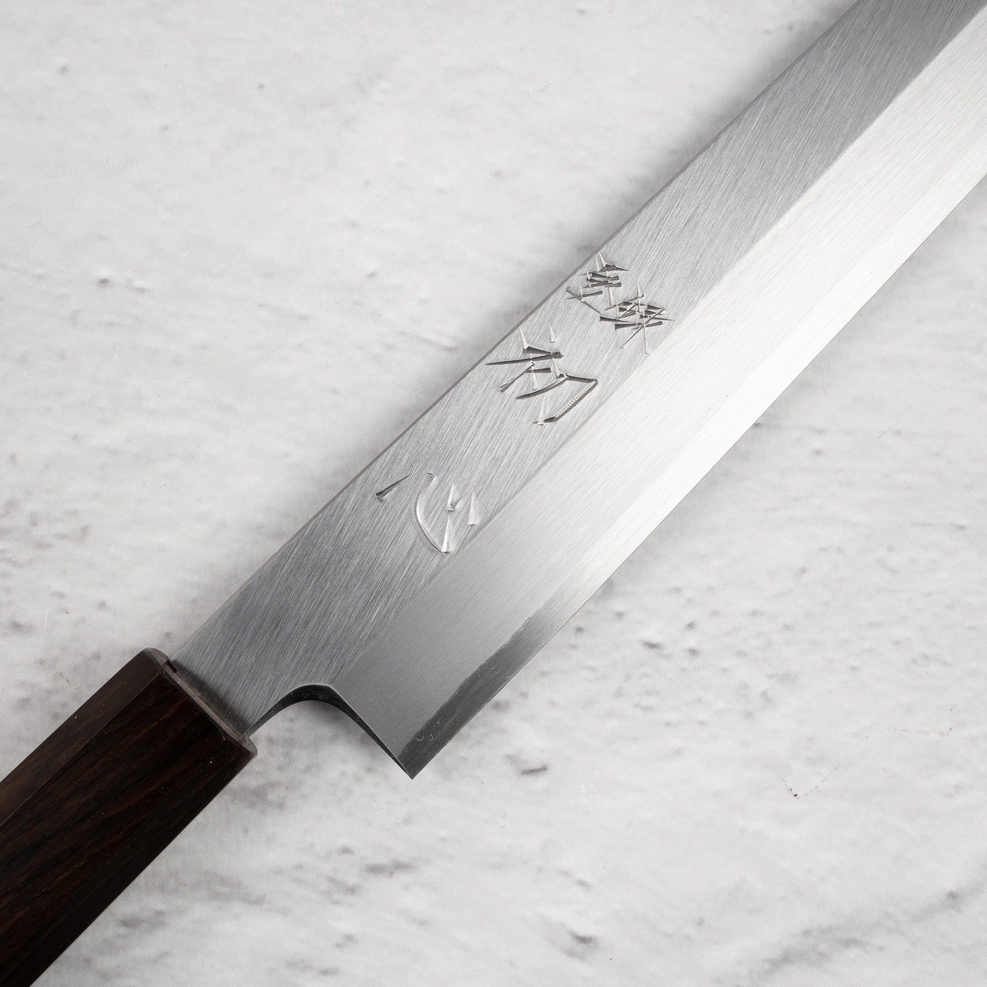 HatsukokoroShirasajiK-tipYanagiba300mmWhite2-20250624-08.jpg Hatsukokoro x Myojin Shirasagi White 2 K-tip Yanagiba 300mm, view 4