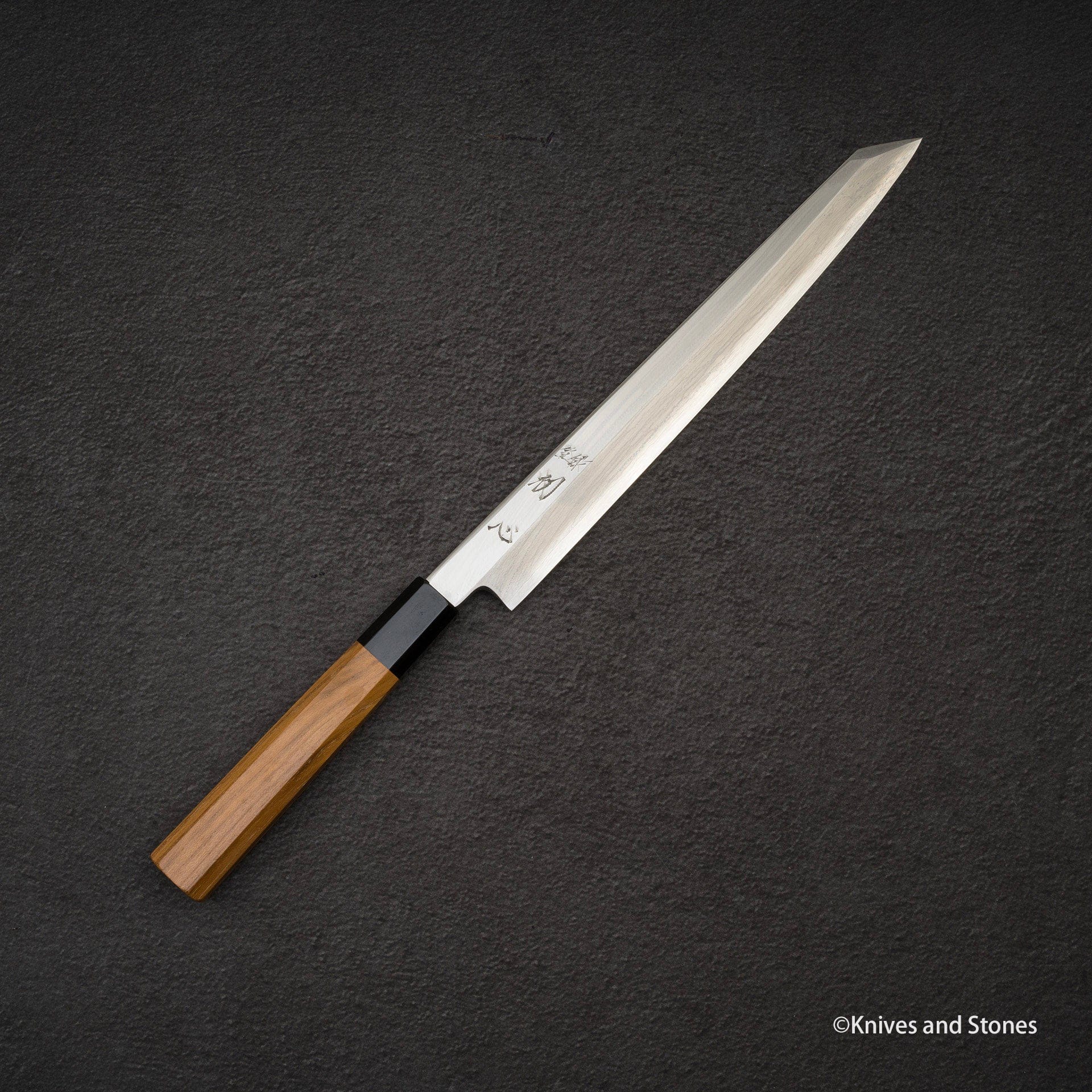 Satoshi Nakagawa Ginsan Kasumi Kiritsuke Shaped (K-tip) Yanagiba 270 mm