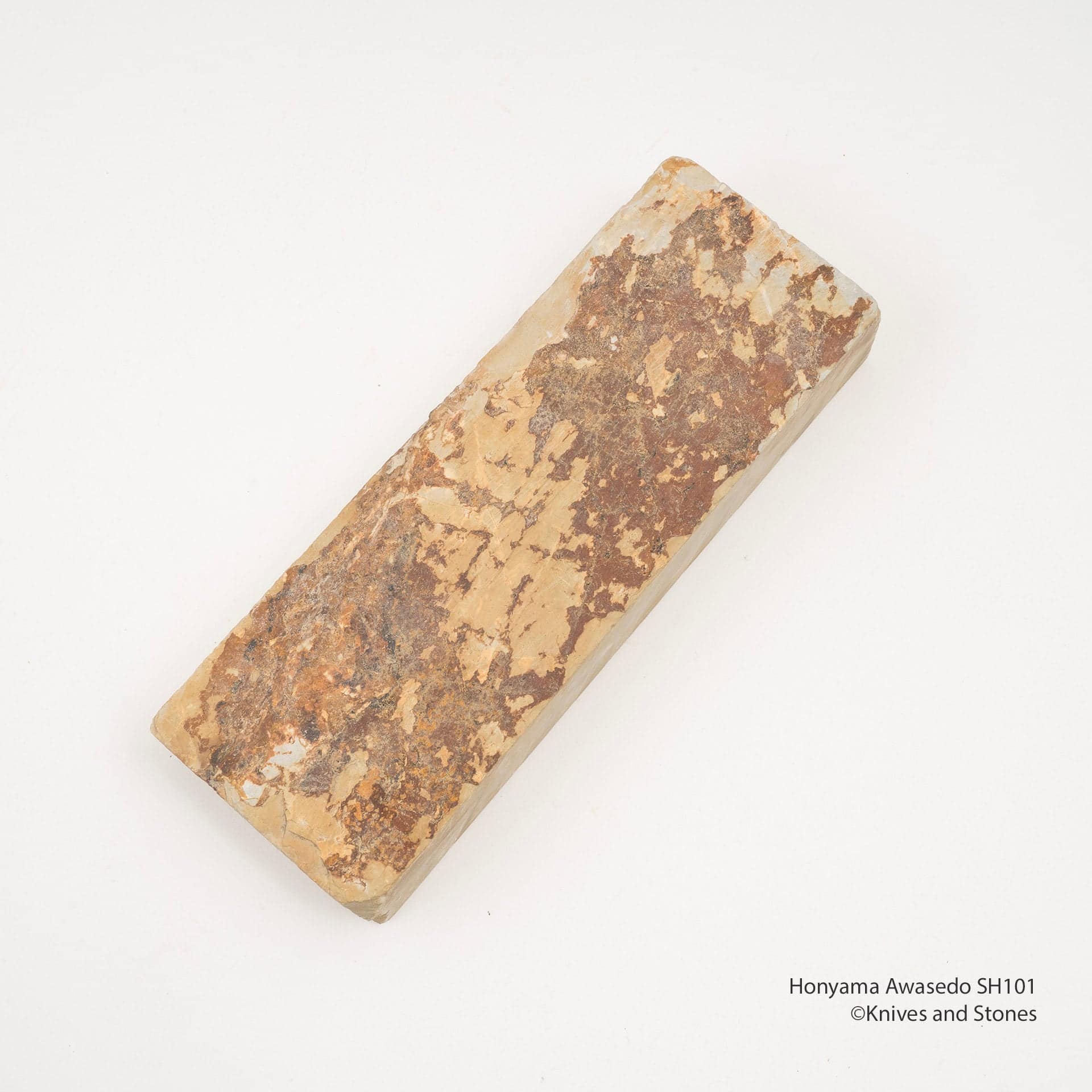 HonyamaAwasedoSH101E.jpg Honyama Awasedo Japanese Natural Sharpening Stone SH101, view 3