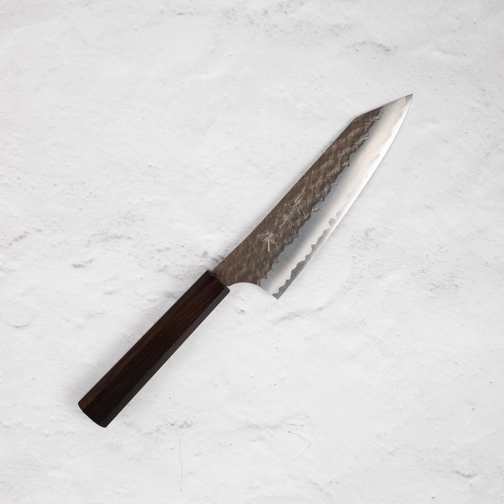 Kurosaki Kokusen Ei Aogami Super K tip Bunka 170mm Ebony Handle