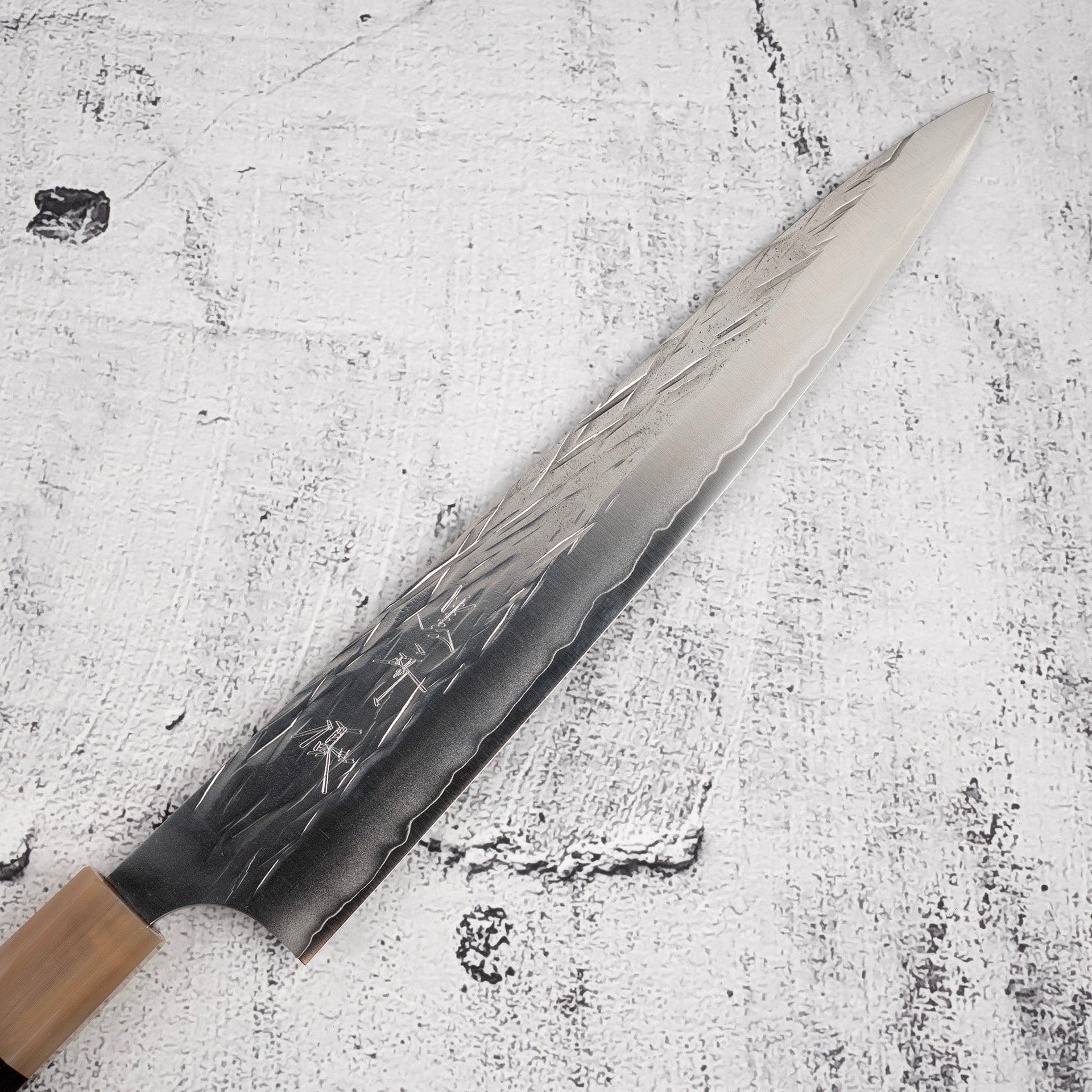 KurosakiSasameCOSPSujihiki240mmb.jpg Kurosaki Sasame COSP Sujihiki 240mm, view 2