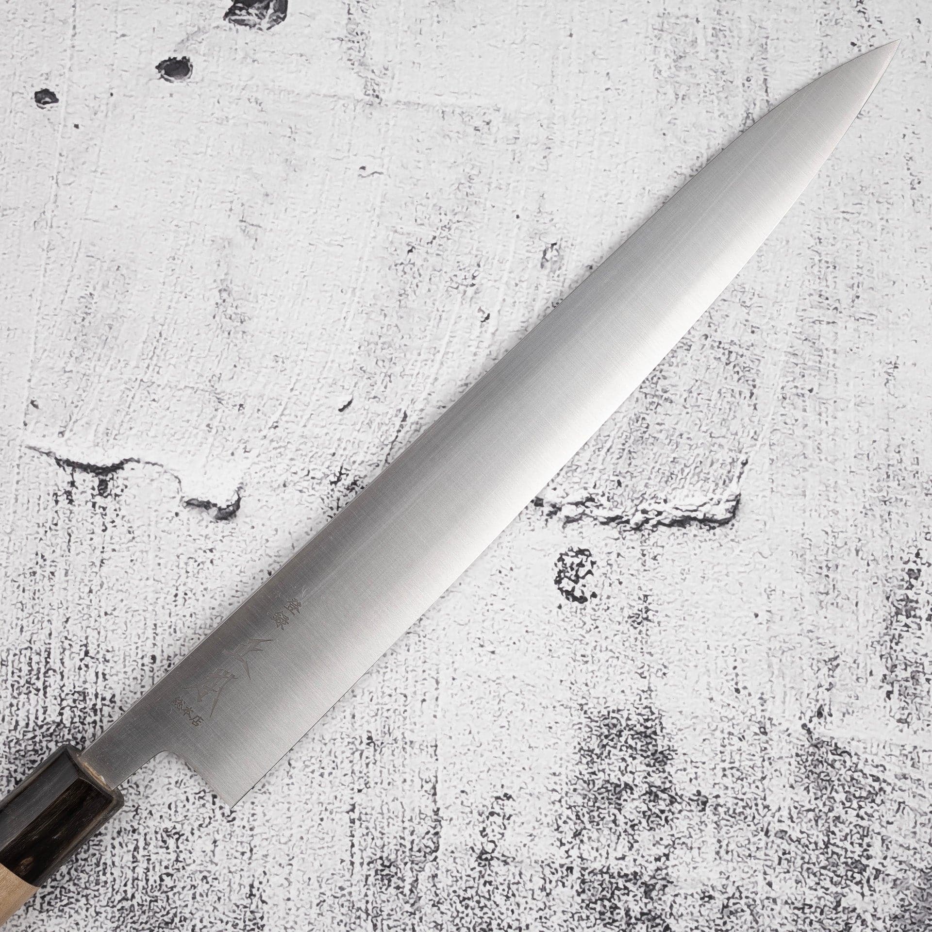 MasamotoSohontenHongasumiWhite2Sujihiki270mmKS4327b.jpg Masamoto Sohonten Hongasumi White 2 Sujihiki 270mm KS4327, view 2