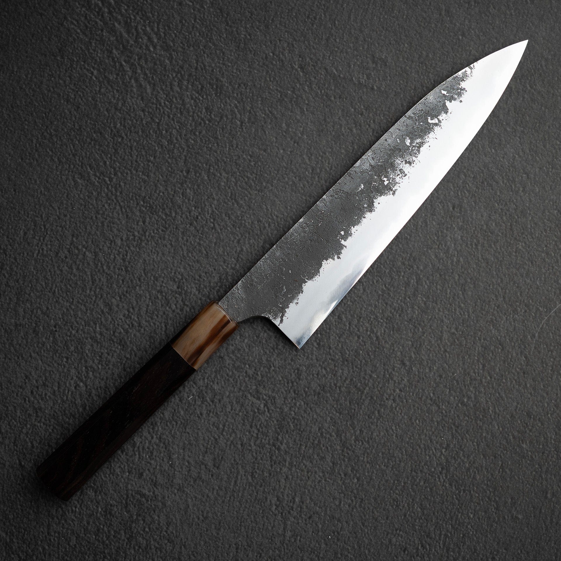 MazakiWhite2KurouchiGyuto210mmb_9ba06137-63dd-455d-9b9e-80c7afb306cb.jpg Mazaki White 2 Kurouchi Gyuto 210mm, view 2