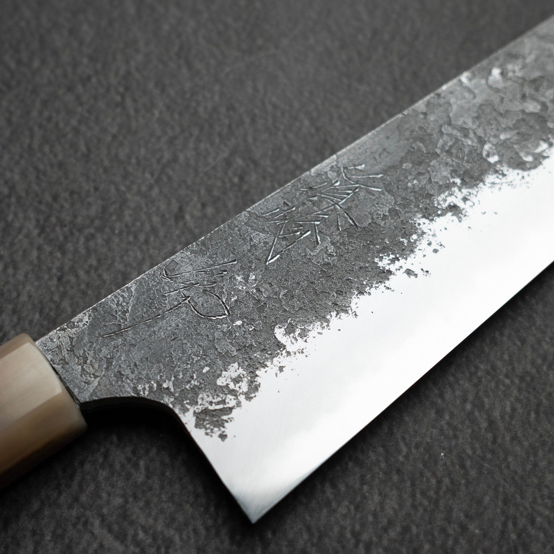 MazakiWhite2KurouchiGyuto240mmd_111d62dc-22a4-4830-85b1-80ba4ddde9c1.jpg Mazaki White 2 Kurouchi Gyuto 240mm, view 4