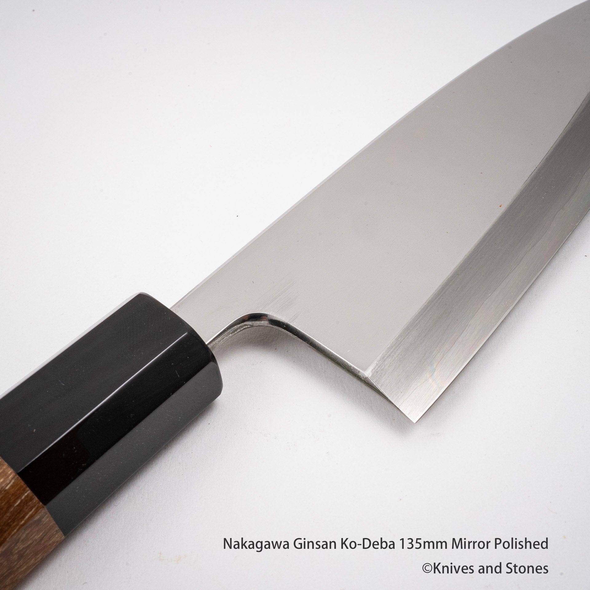 NakagawaGinsanKo-Deba135mmMirrorPolishedH.jpg Nakagawa Ginsan Ko-Deba 135mm Mirror Polished, view 3