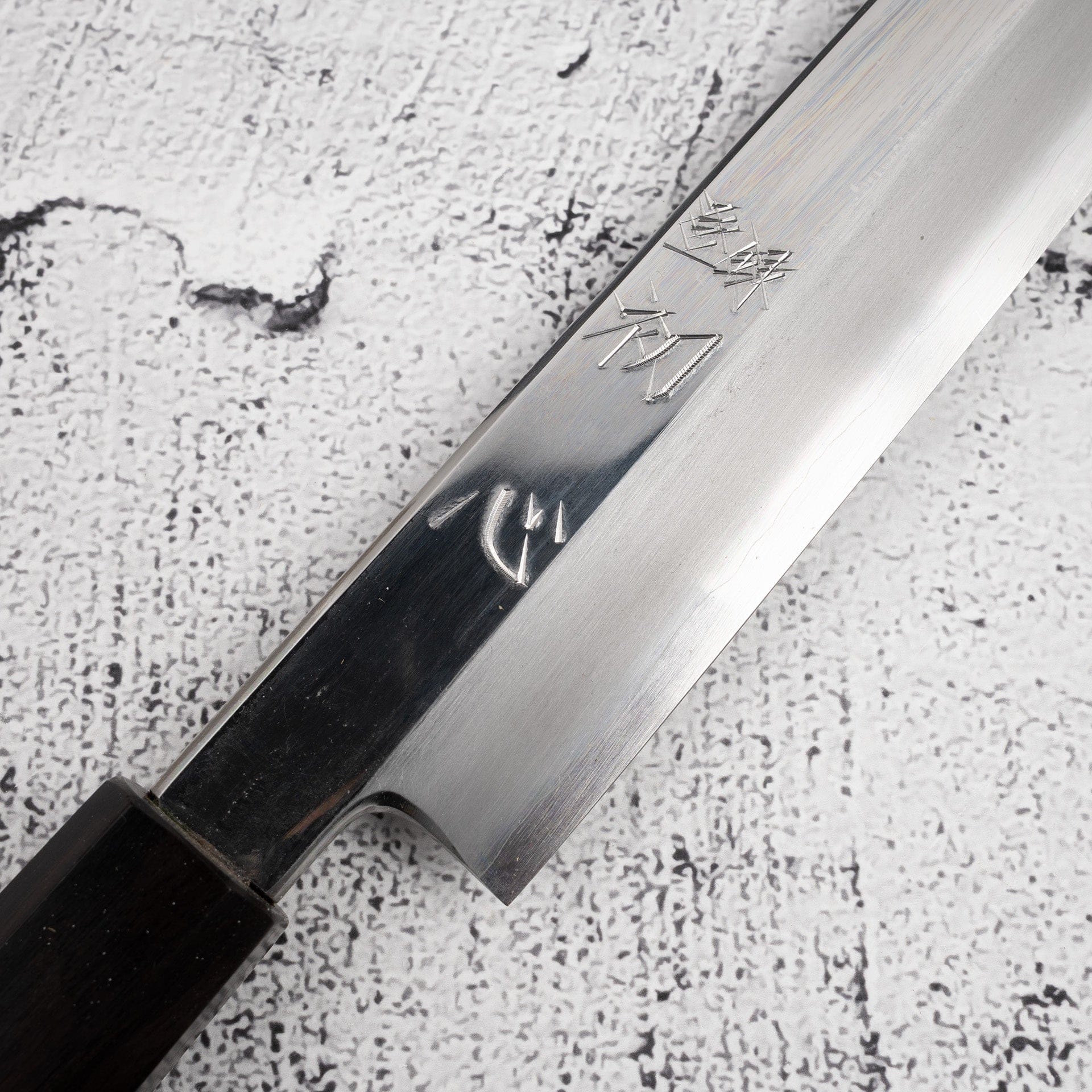NakagawaGinsanYanagiba270mmEbonyMirror-20250813-06.jpg Nakagawa Ginsan Yanagiba 270mm Mirror-Polished Ebony, view 5
