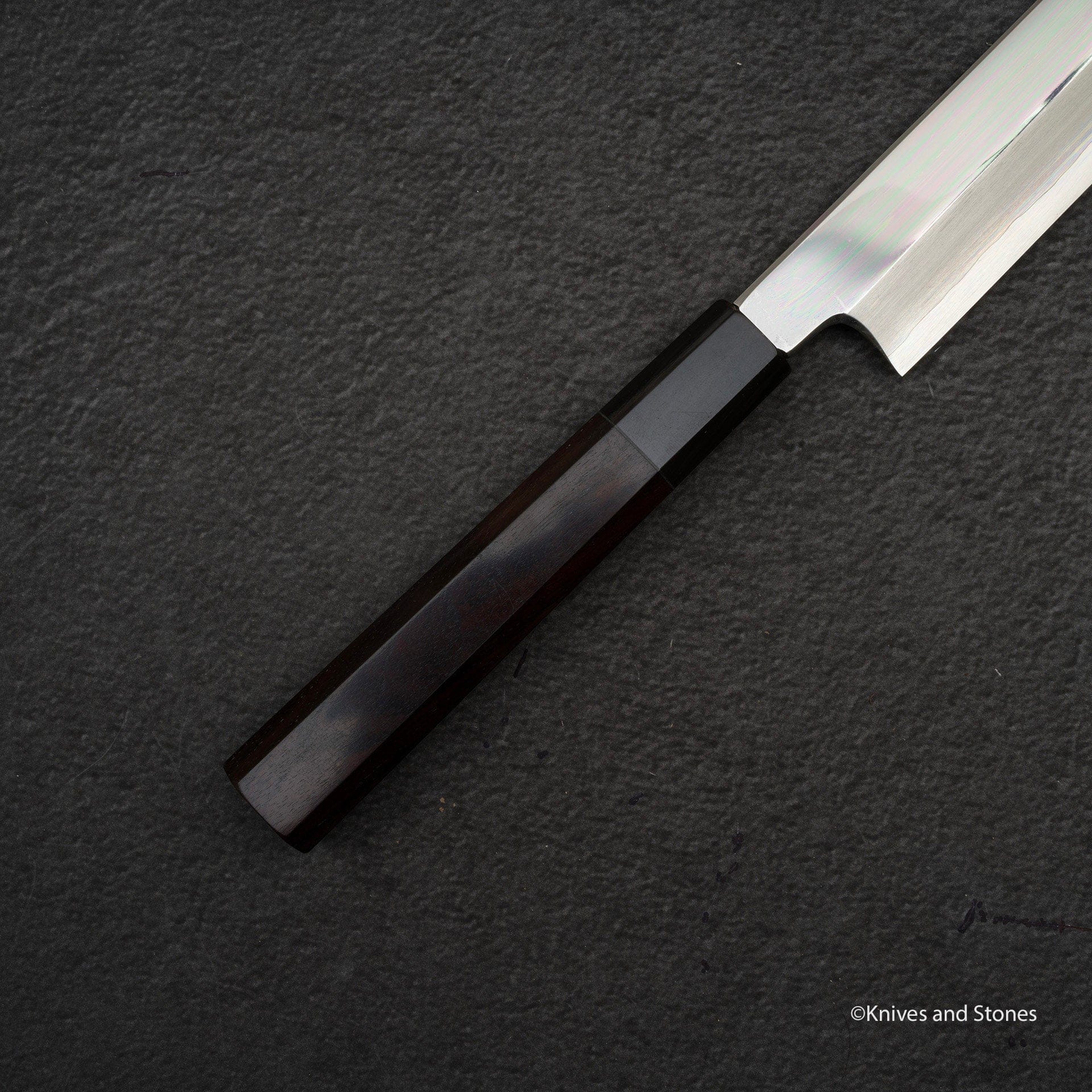 NakagawaVG10Yanagiba300mmMirrorPolishE.jpg Satoshi Nakagawa VG10 Yanagiba 300mm Mirror Polish, view 3
