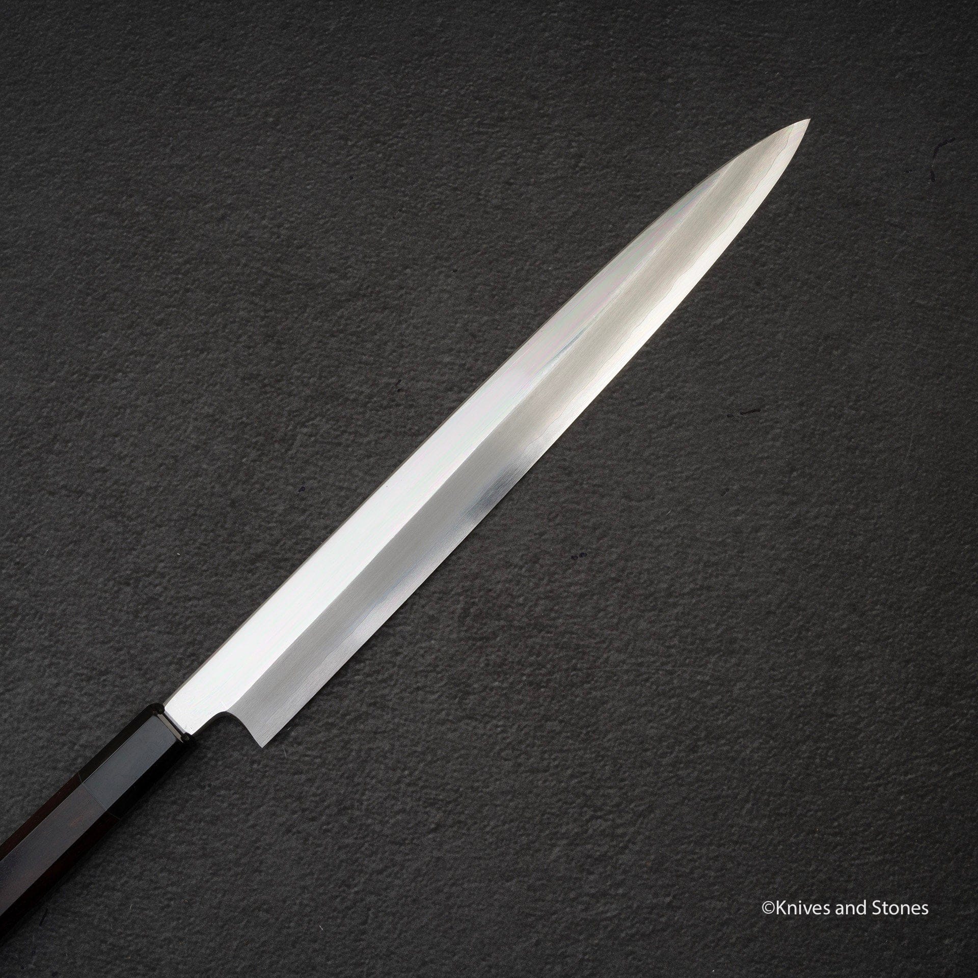 NakagawaVG10Yanagiba300mmMirrorPolishF.jpg Satoshi Nakagawa VG10 Yanagiba 300mm Mirror Polish, view 2