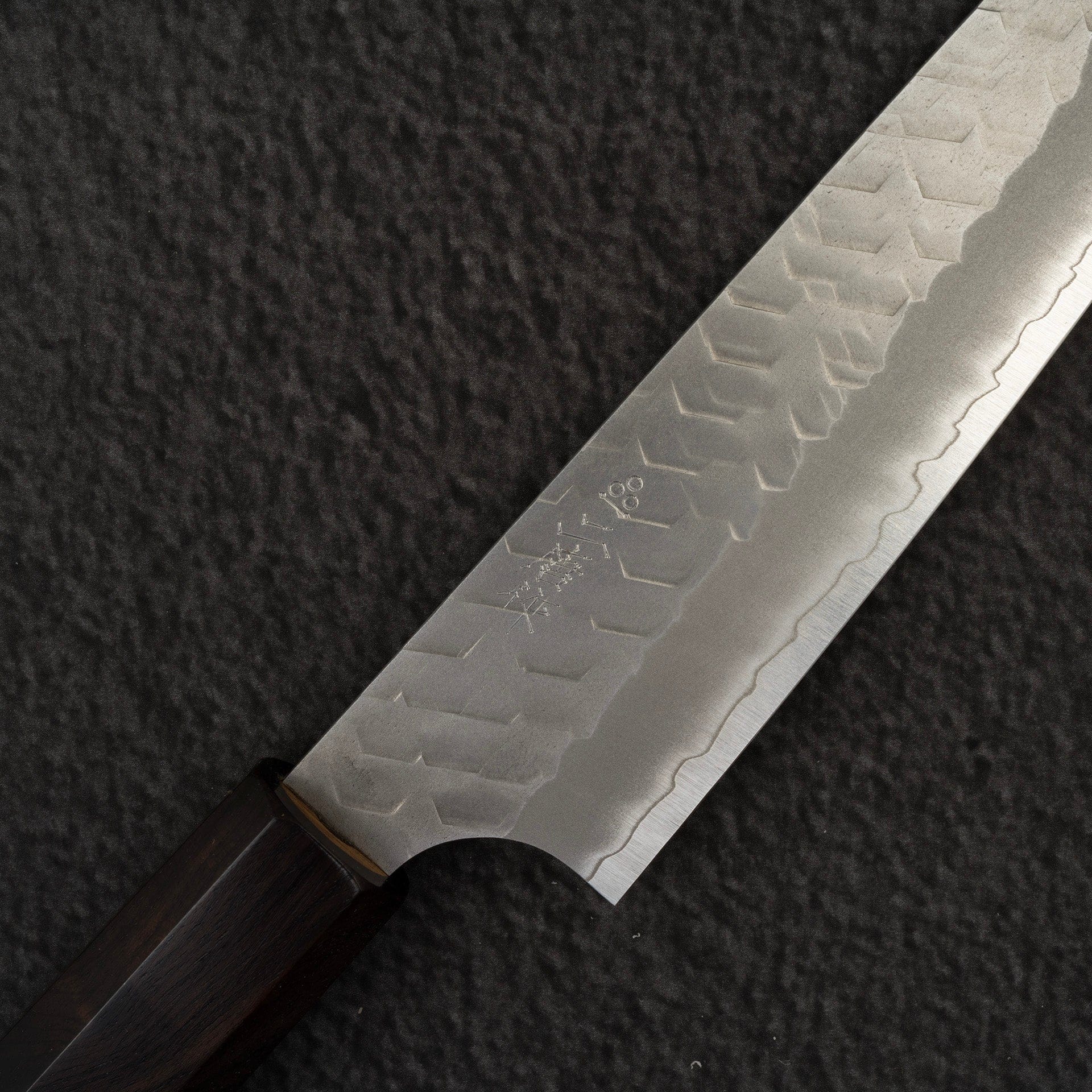 NigaraSG2MattMigakiTsuchimePetty150mmc.jpg Nigara SG2 Matt Migaki Tsuchime Petty 150mm, view 3