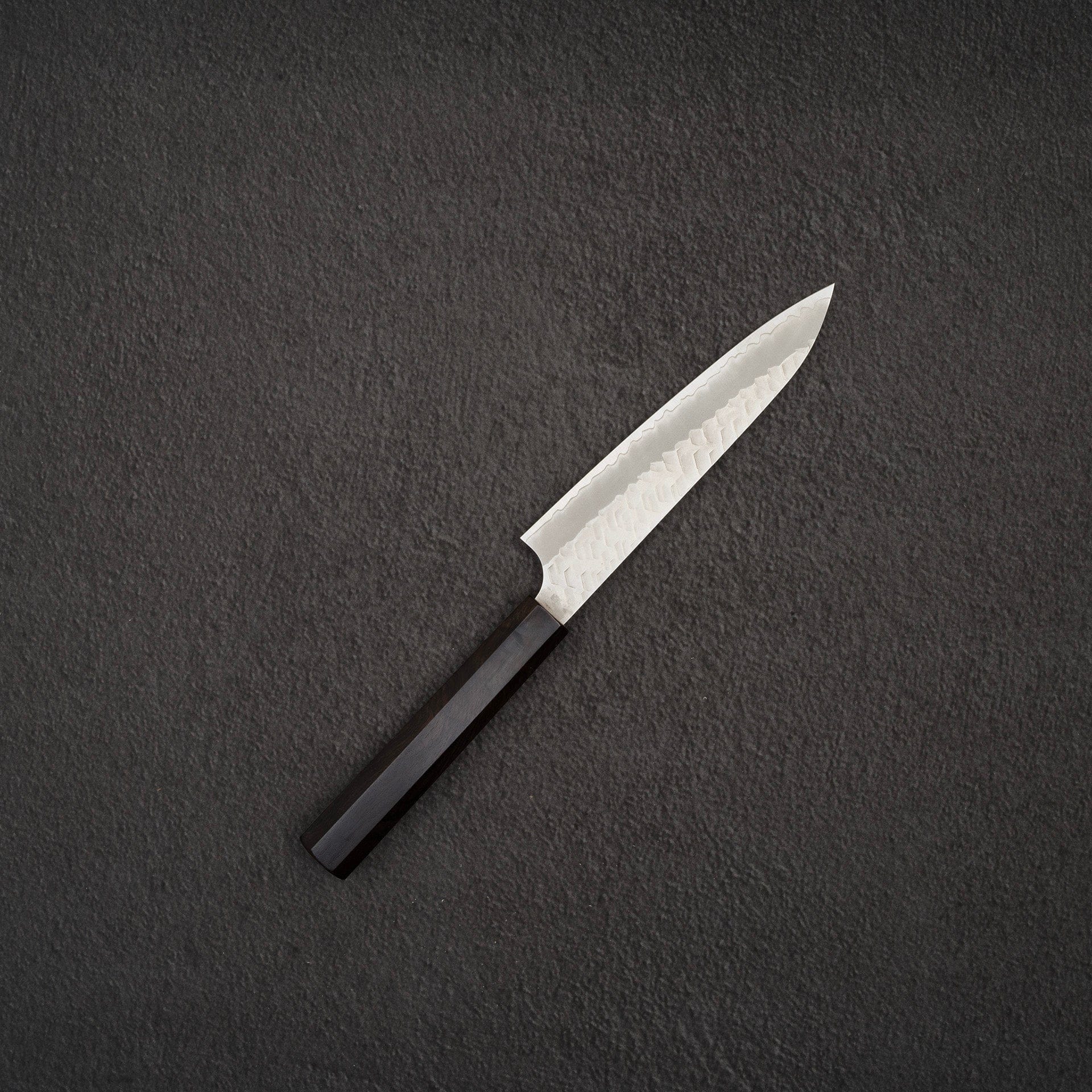 NigaraSG2MattMigakiTsuchimePetty150mmd.jpg Nigara SG2 Matt Migaki Tsuchime Petty 150mm, view 5