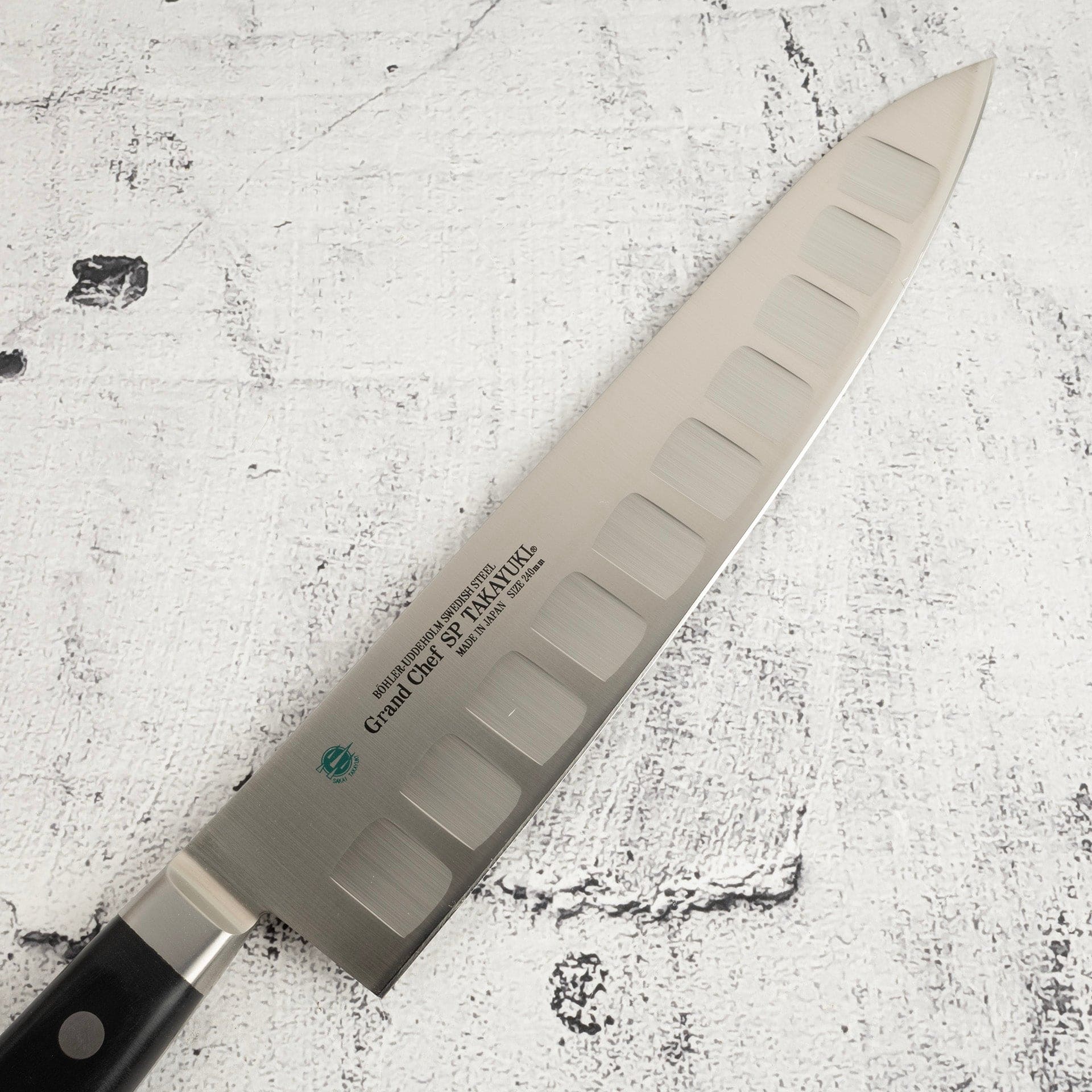 SakaiTakayukiGrandChefSPGyuto240mmb.jpg Sakai Takayuki Grand Chef SP Gyuto 240mm, view 2