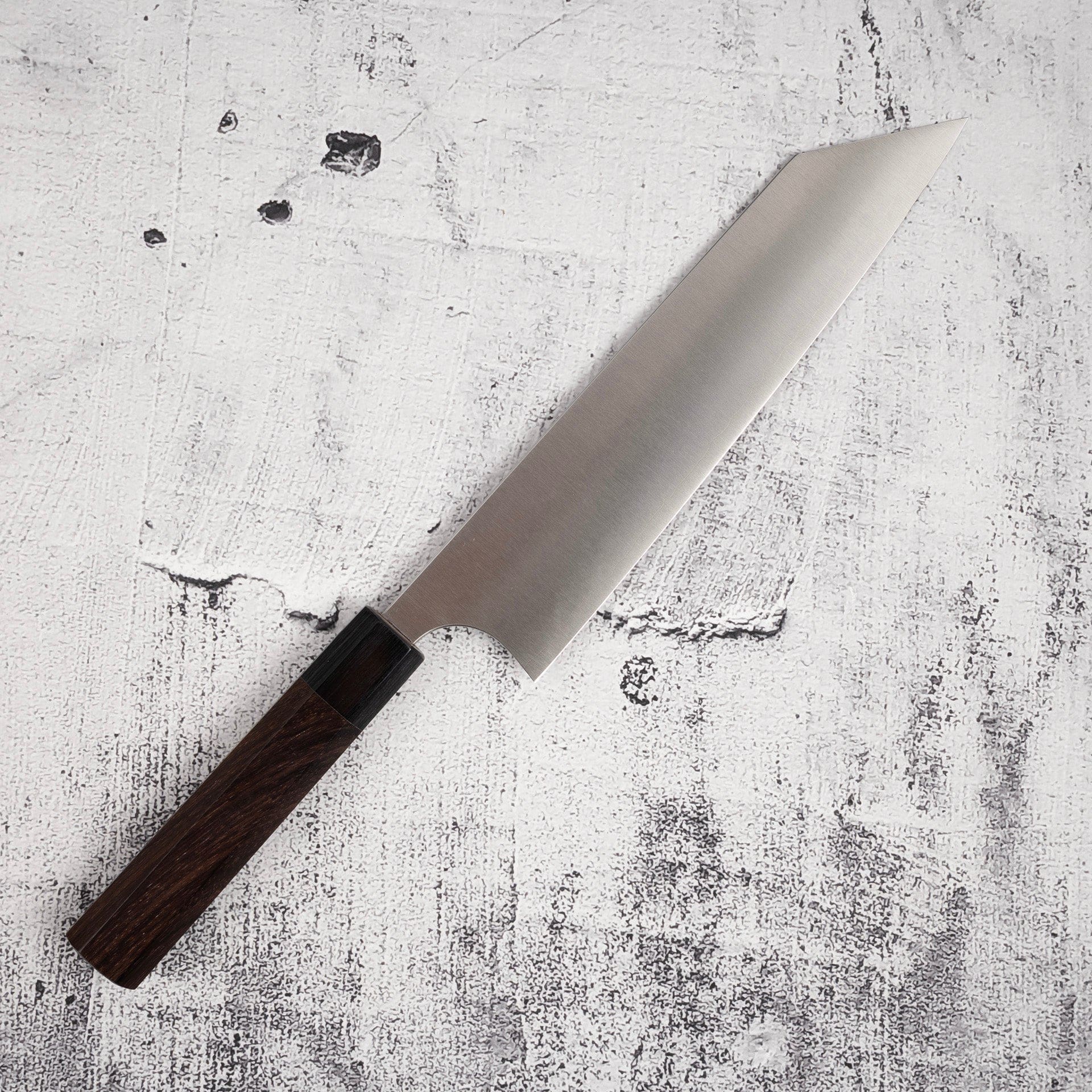 ShibataKoutetsuSG2K-tipGyuto210mme.jpg Shibata Koutetsu SG2 K-tip Gyuto 210mm, view 5