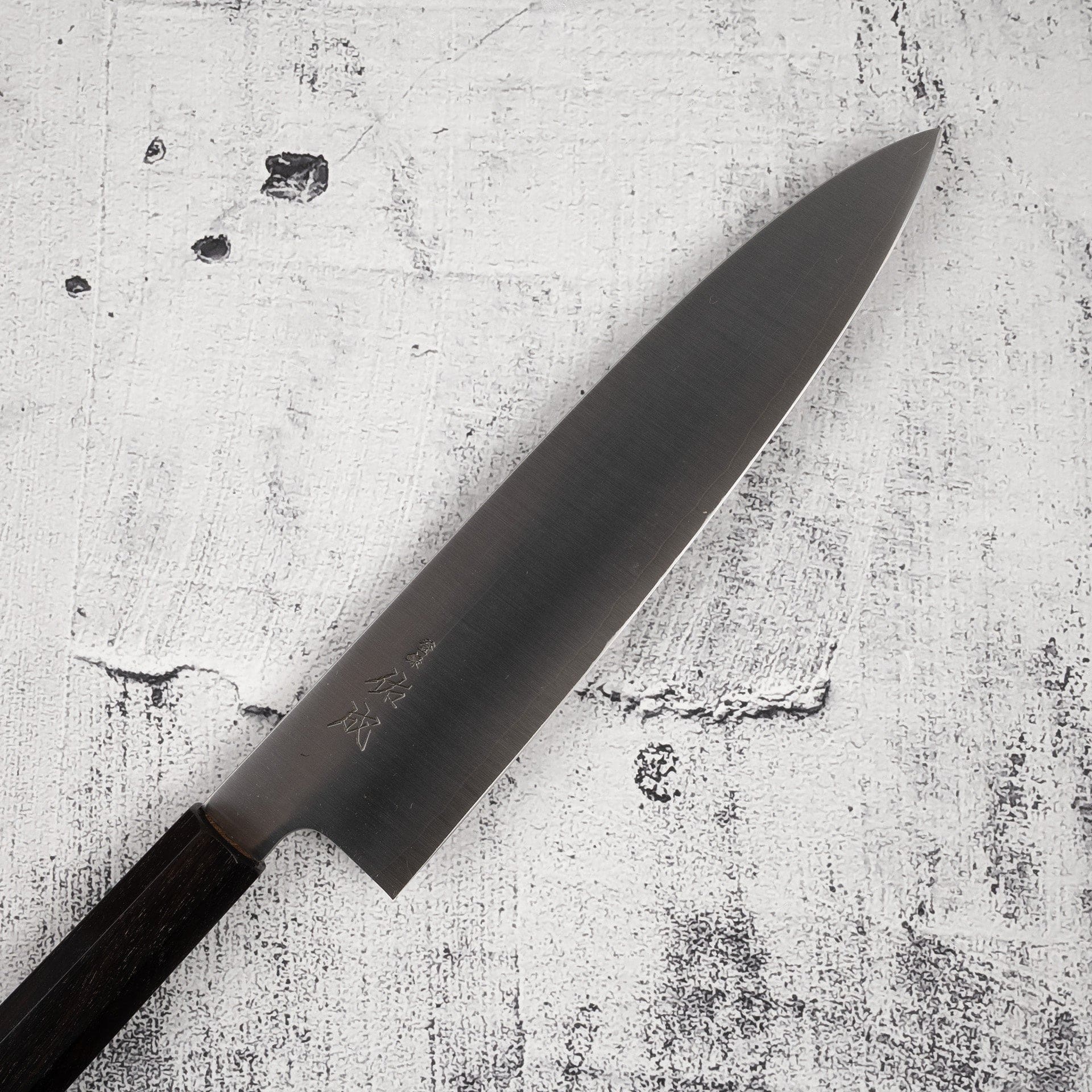 SukenariSG2HairlineGyuto240mmEbony-20250829-04.jpg Sukenari SG2 Hairline Gyuto 240mm Ebony, view 3