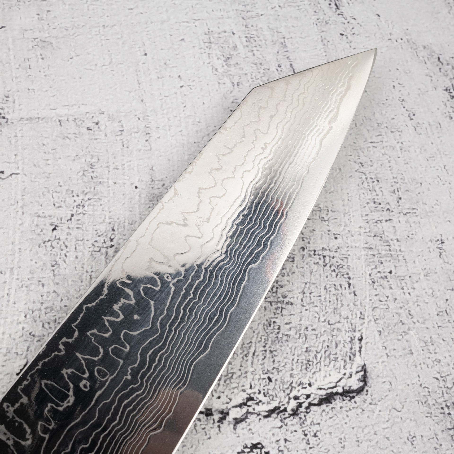 SukenariSG2K-tipGyuto270mmDamascusBirchHandle-20250829-07.jpg Sukenari SG2 Damascus K-tip Gyuto 270mm Birch, view 3