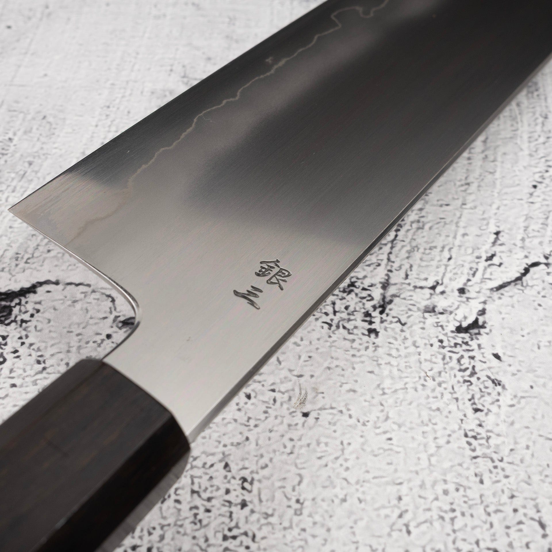 TetsujinGinsanUkiba180mmEbonyHandlec_f1e411bb-3192-4078-b55c-cc5d9b1bbe76.jpg Tetsujin Ginsan Ukiba Nakiri 180mm Ebony Handle, view 3