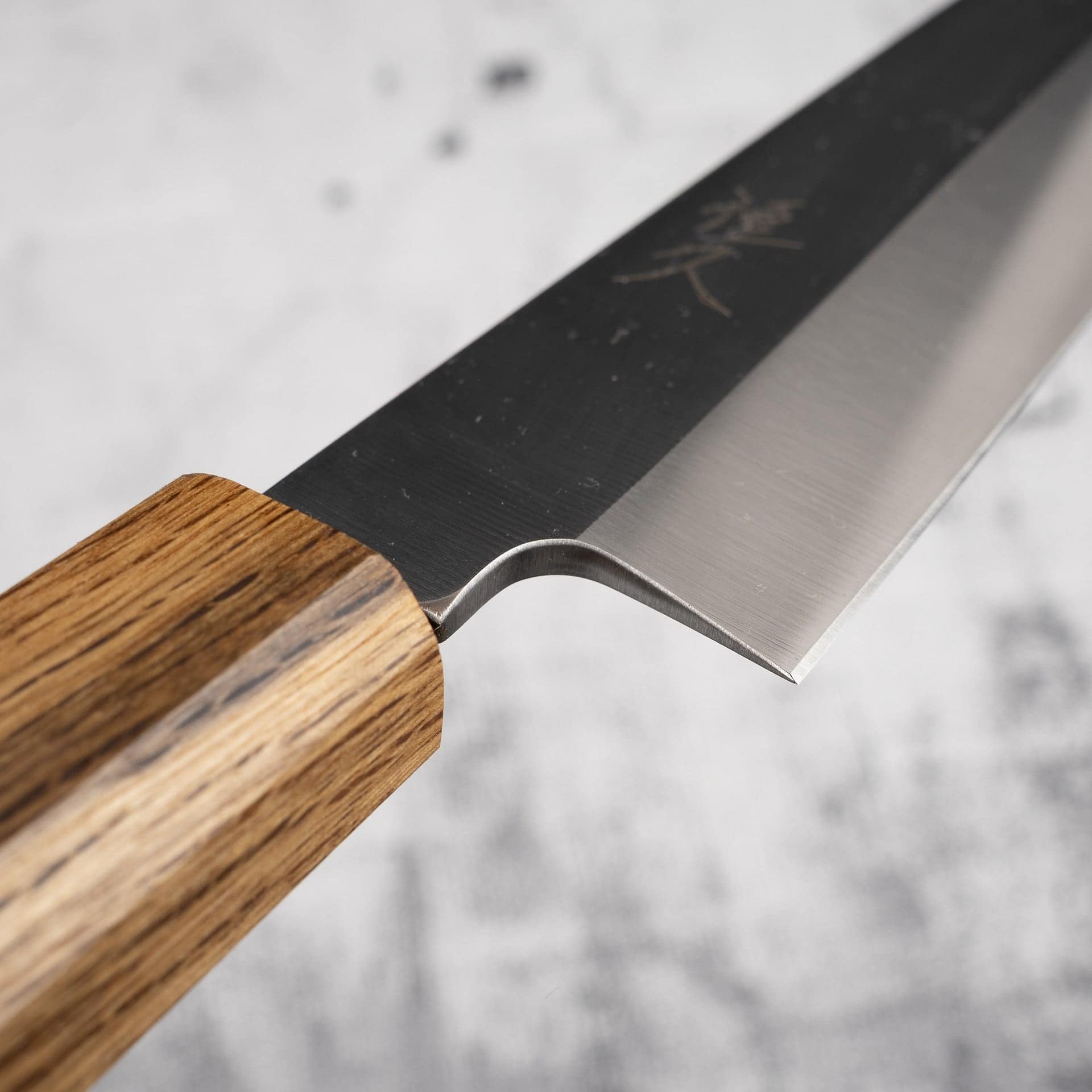 TsunehisaAUS8Yanagiba270mmMonoKashiYaki-20250806-11.jpg Tsunehisa AUS8 Yanagiba 270mm Monosteel Kashi, view 4