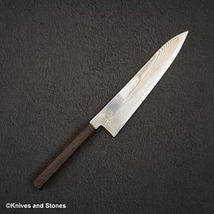 Hatsukokoro Ginso Ginsan Nickel Damascus Gyuto 210mm