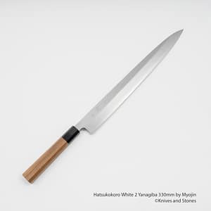 Myojin Shirasagi White 2 Yanagiba 300/330 mm