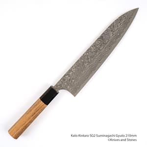 Yoshimi Kato SG2 Suminagashi Gyuto 210mm