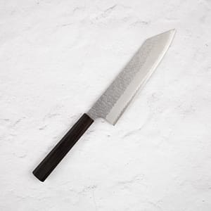 Nigara SG2 Tsuchime Matt Migaki K-tip Gyuto 210mm Ebony