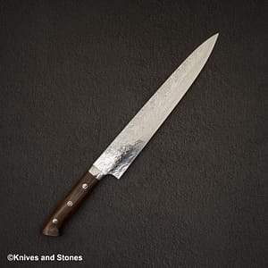 Takeshi Saji SG2 Diamond Damascus Sujihiki 270mm Ironwood
