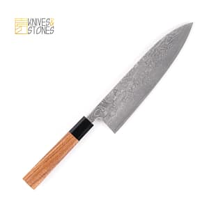 Shinko Kurokumo R2 Black Damascus Gyuto 210/ 240mm by Shiro Kamo