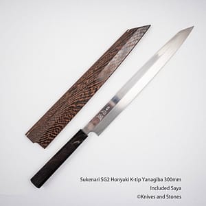 Sukenari SG2 Honyaki K-tip Yanagiba 300mm with Saya