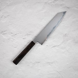 Tetsujin Blue 2 Kasumi K-tip Gyuto 210mm Ebony Handle